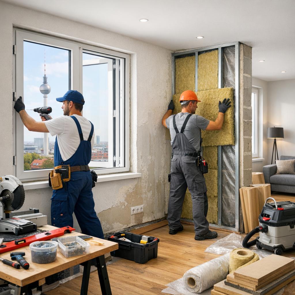 Wohnung sanieren lassen: Professioneller Service in Berlin